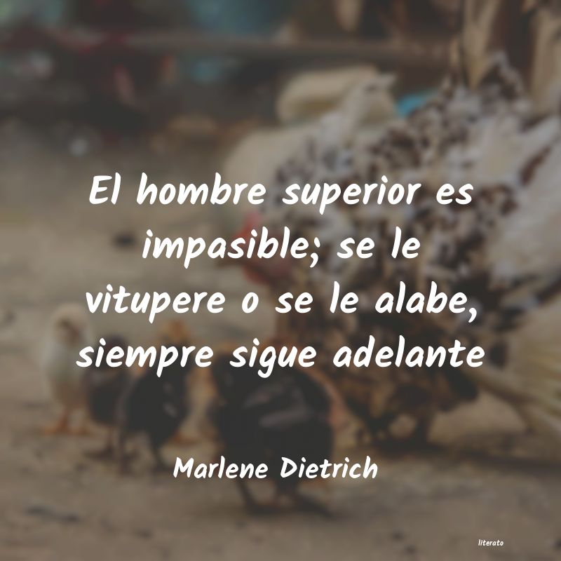 frases de Marlene Dietrich