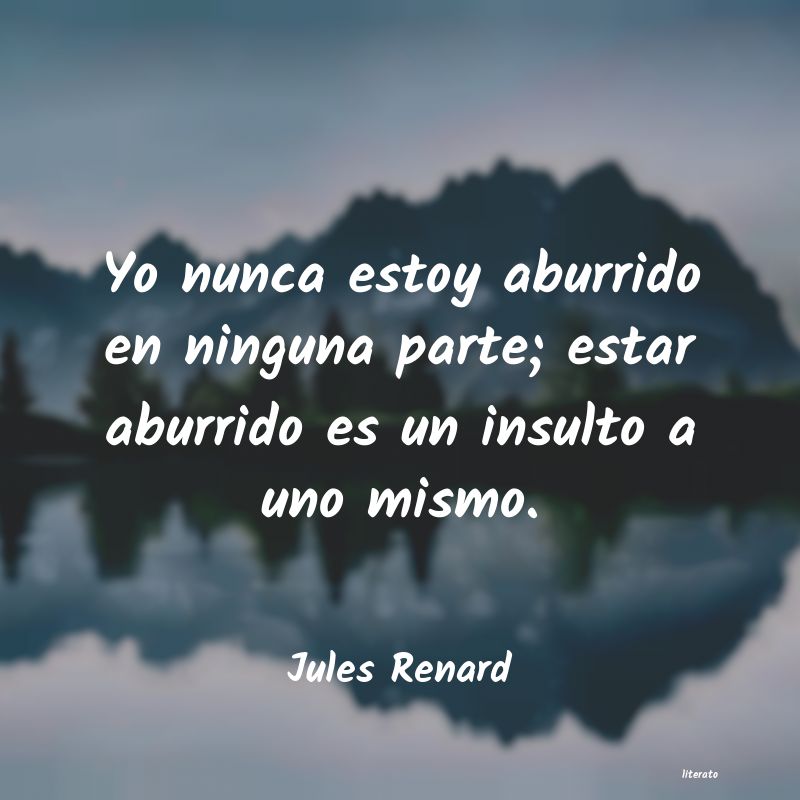 Frases de Jules Renard