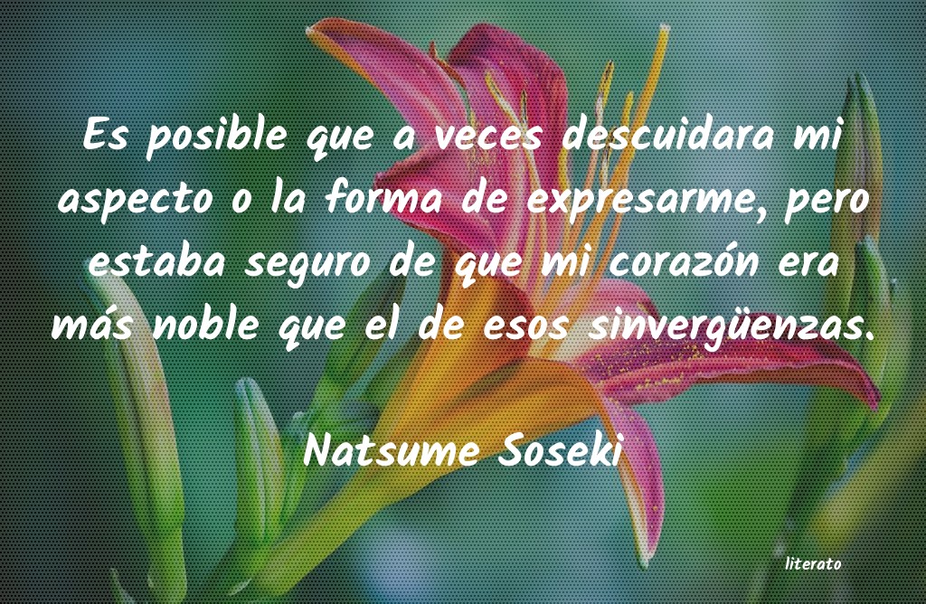 Frases de Natsume Soseki