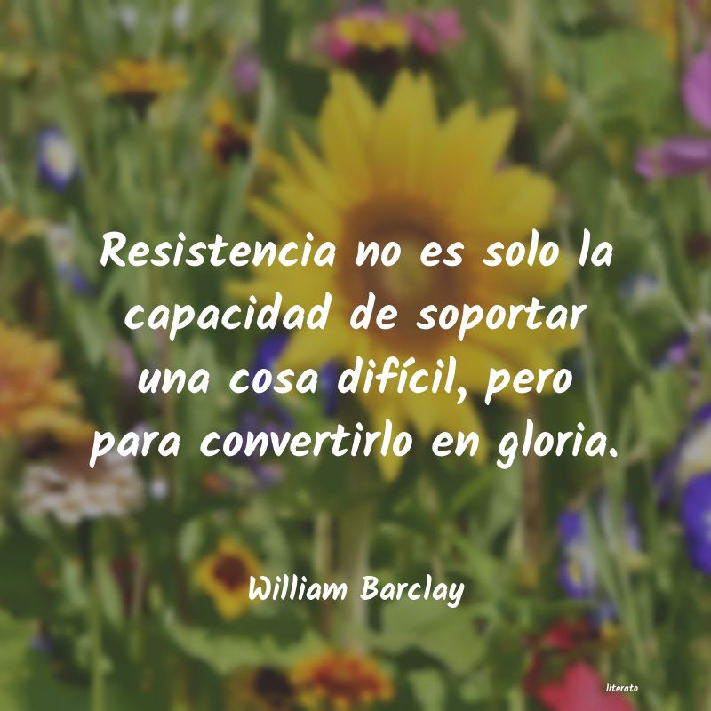 Frases de William Barclay