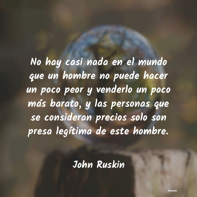 Frases de John Ruskin