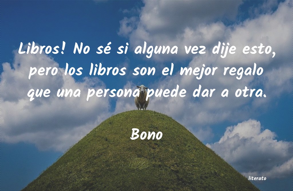 Frases de Bono