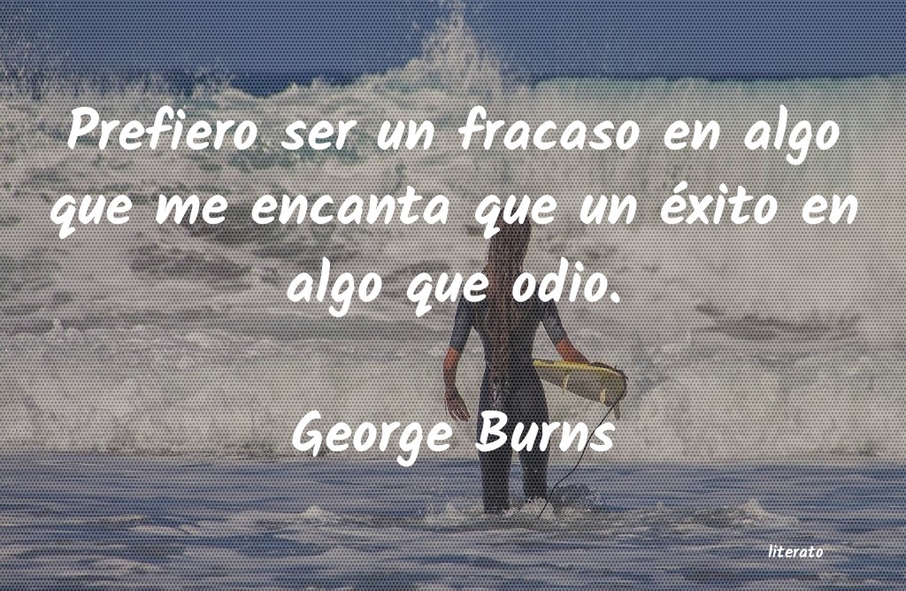 Frases de George Burns