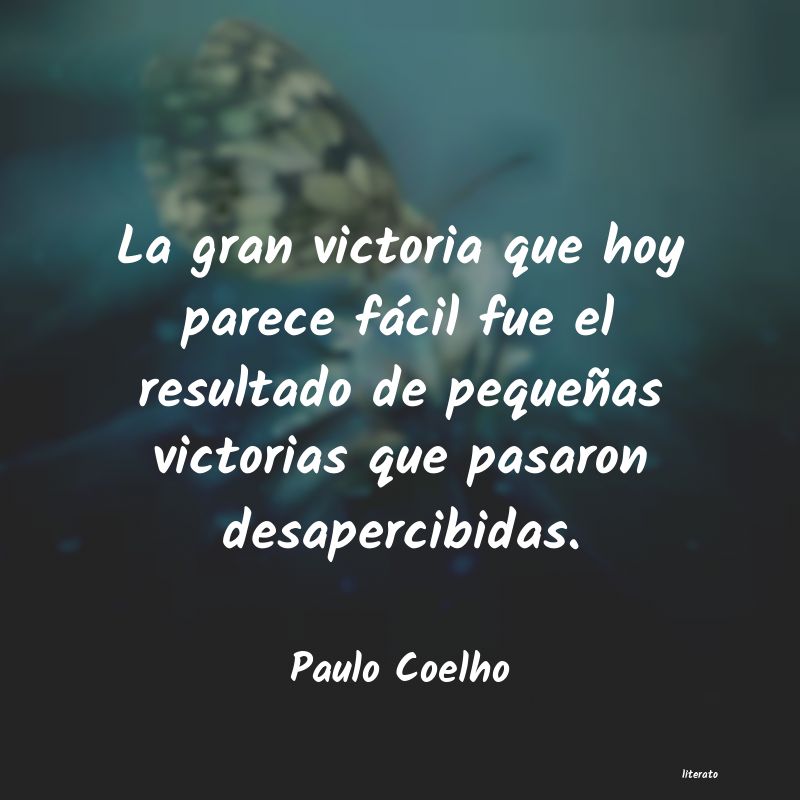 la victoria paulo coelho