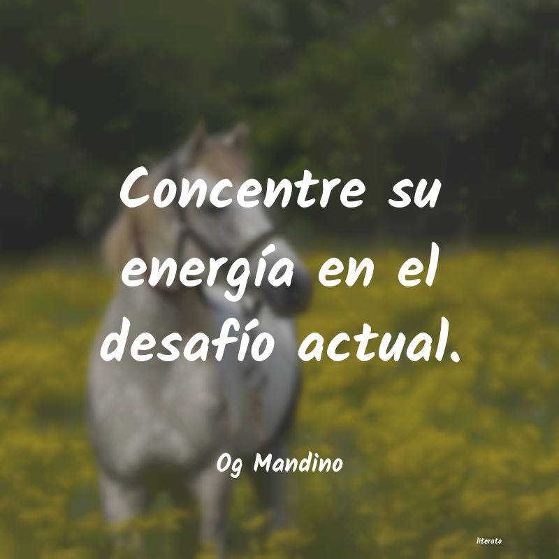 frases de Og Mandino