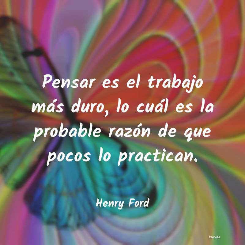 frases de Henry Ford