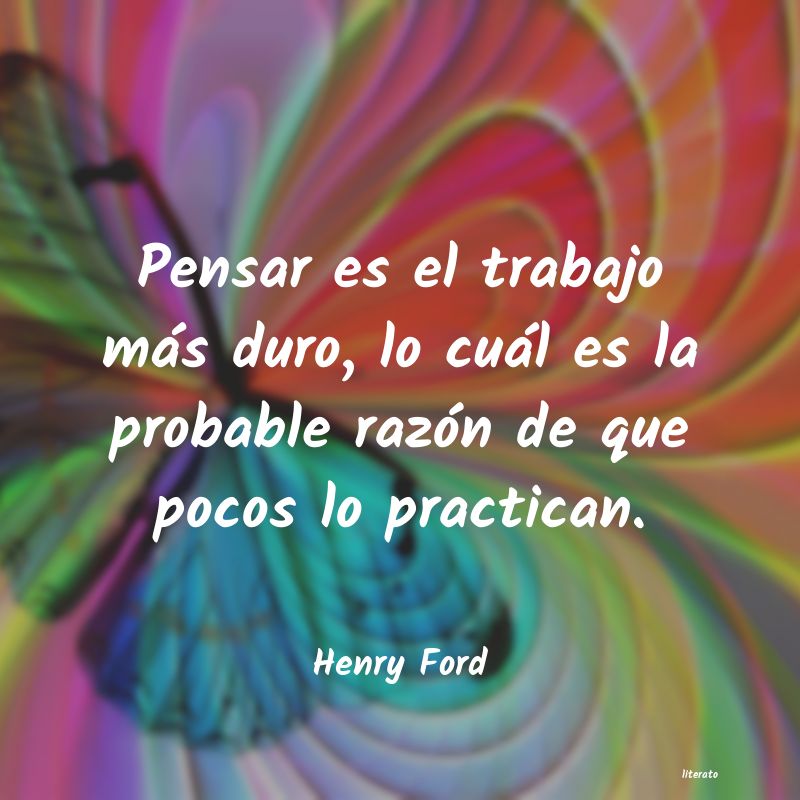 Frases de Henry Ford