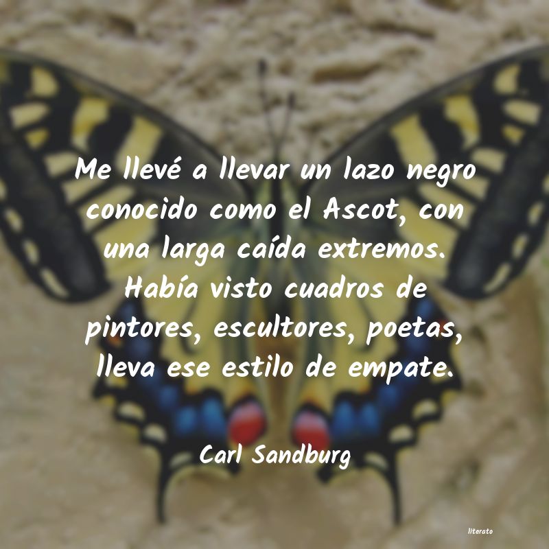 Frases de Carl Sandburg