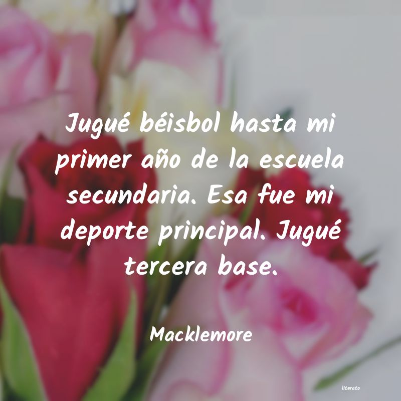 frases de Macklemore