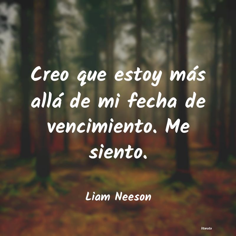 Frases de Liam Neeson