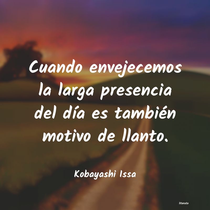 Frases de Kobayashi Issa