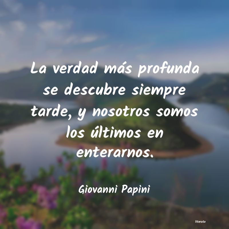 Frases de Giovanni Papini