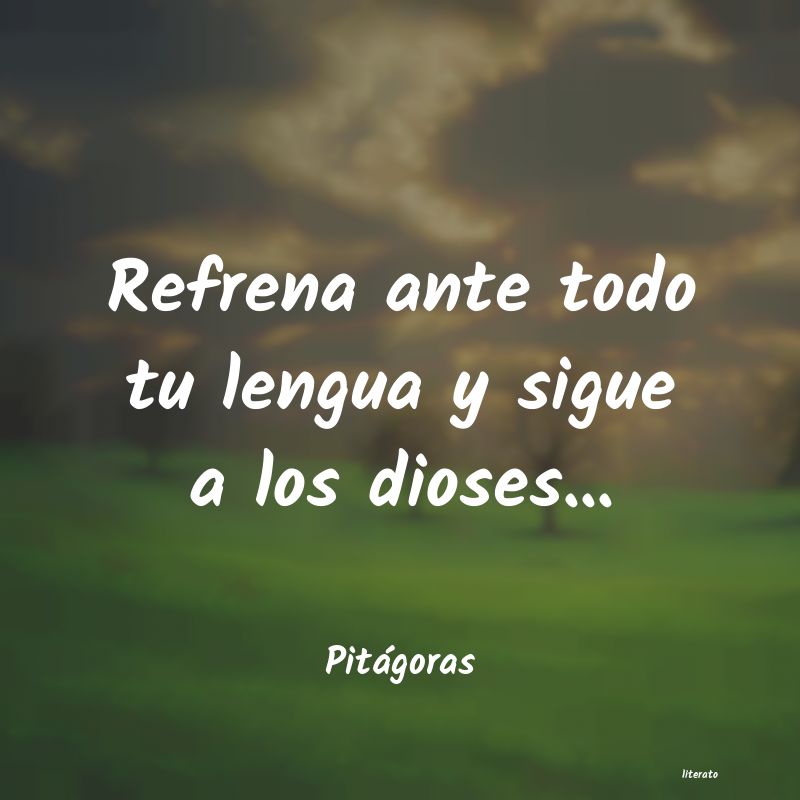 frases de Pitágoras