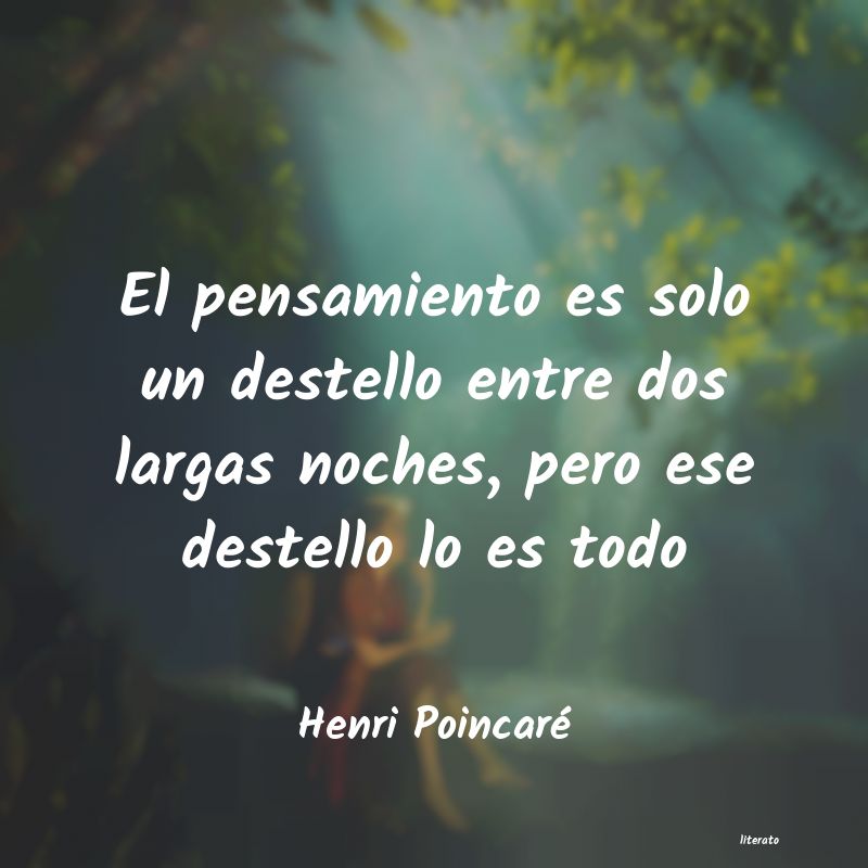 Frases de Henri Poincaré