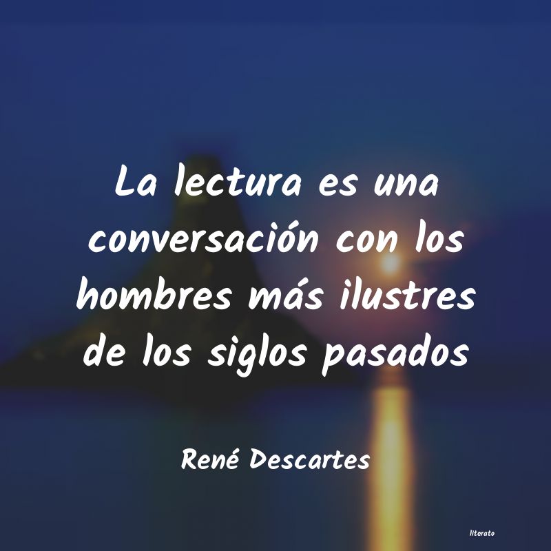 frases de René Descartes