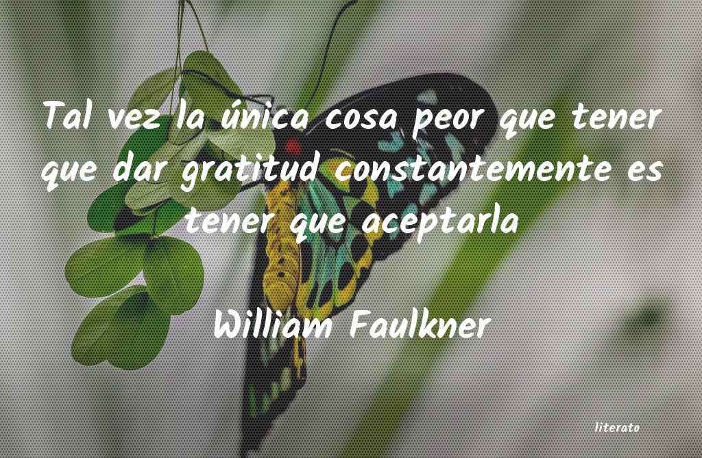 Frases de William Faulkner