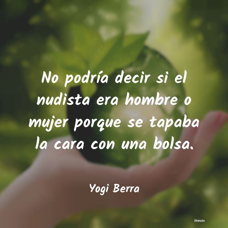 Frases de Yogi Berra