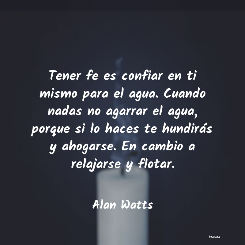 Frases de Alan Watts