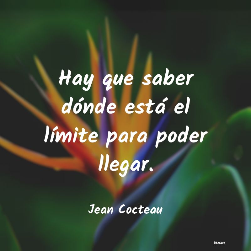 frases de Jean Cocteau
