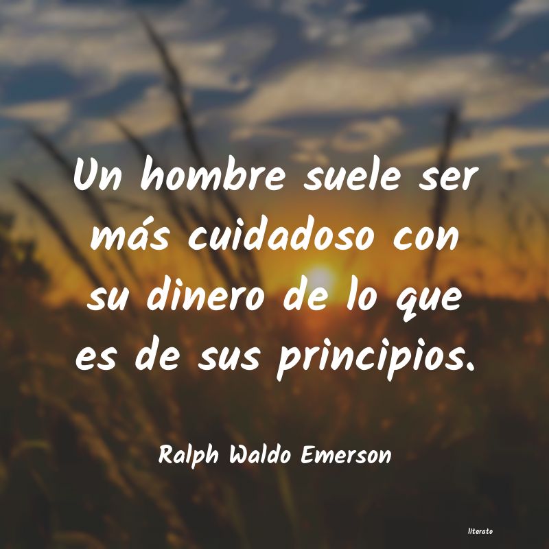 Frases de Ralph Waldo Emerson