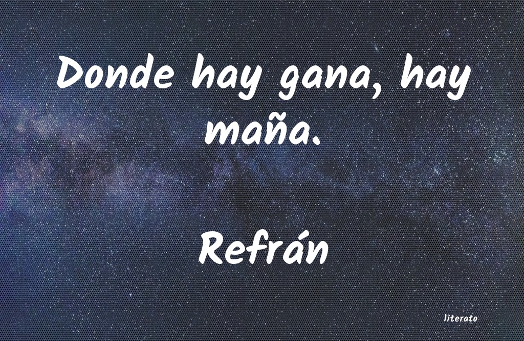 Frases de Refrán