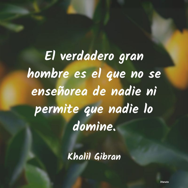 Frases de Khalil Gibran