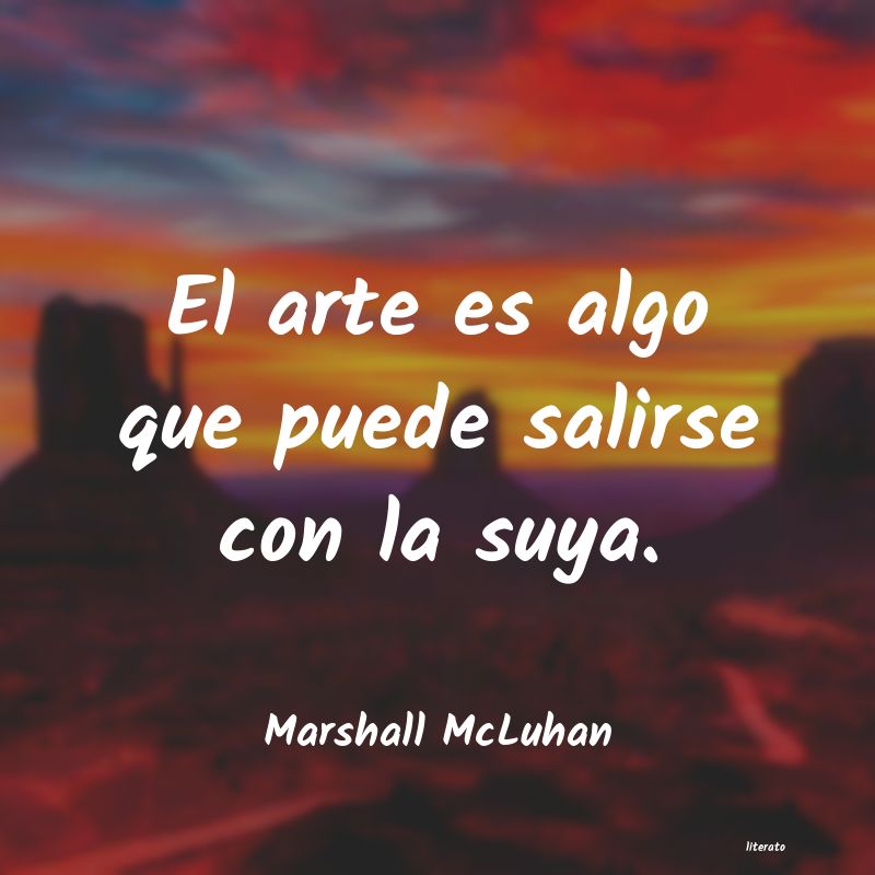 frases de Marshall McLuhan