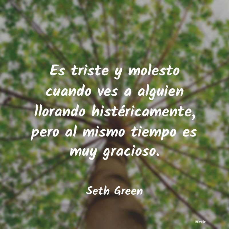 Frases de Seth Green