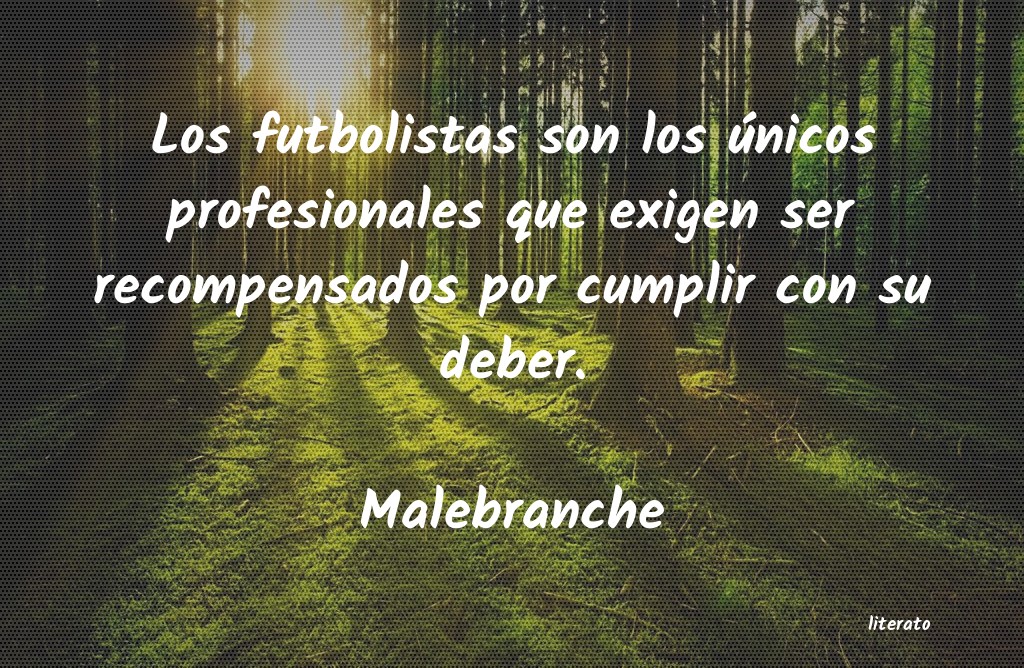 frases de Malebranche