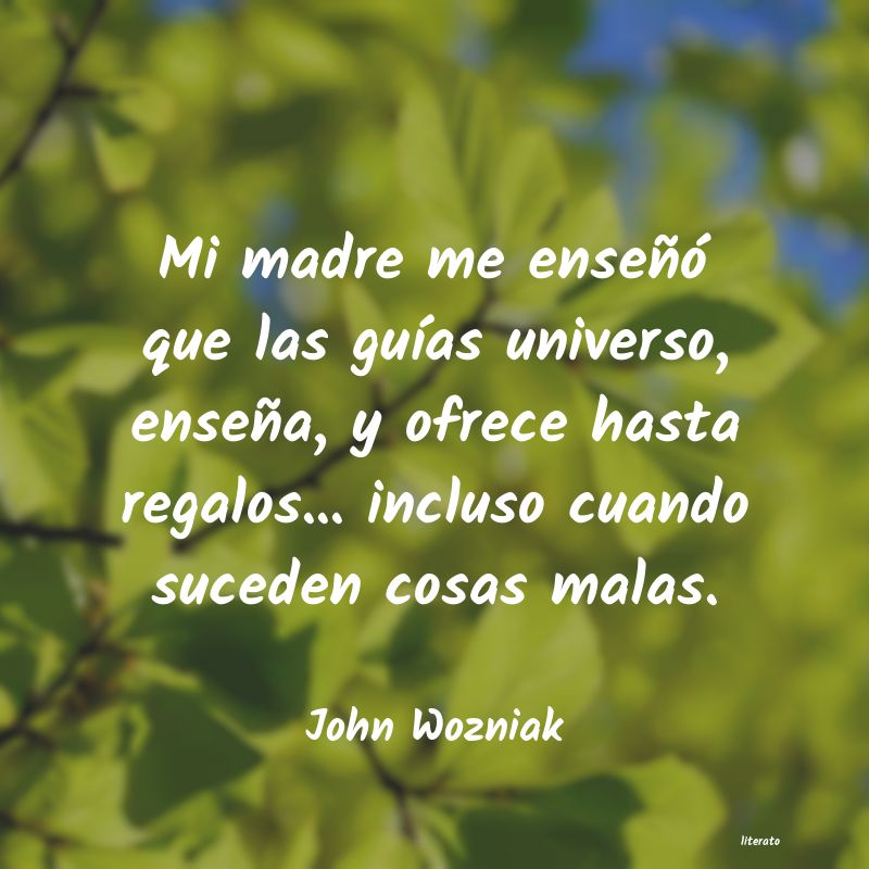 Frases de John Wozniak