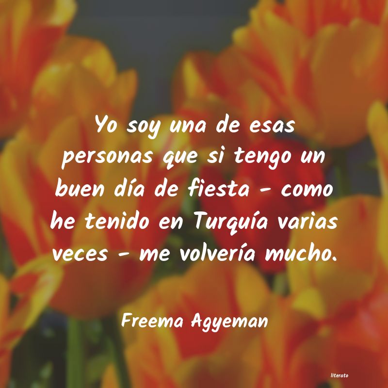 frases de Freema Agyeman