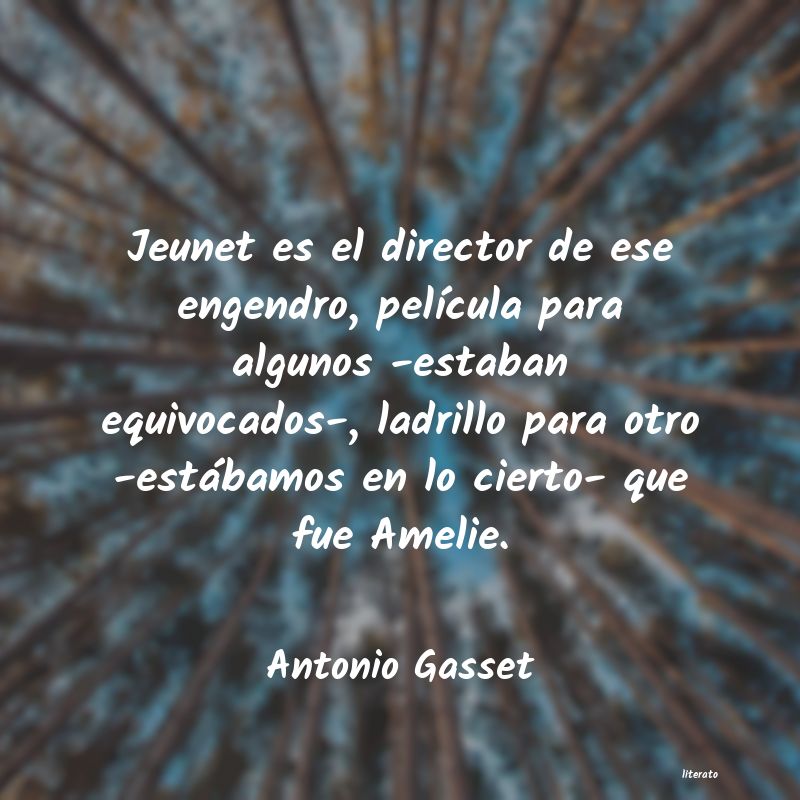 Frases de Antonio Gasset