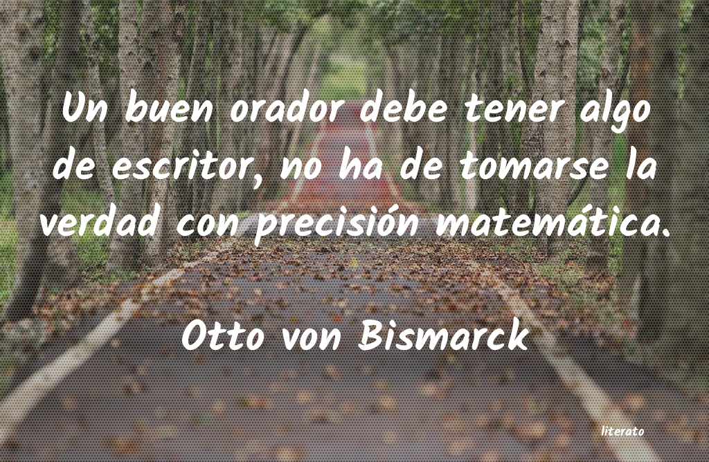 Frases de Otto von Bismarck