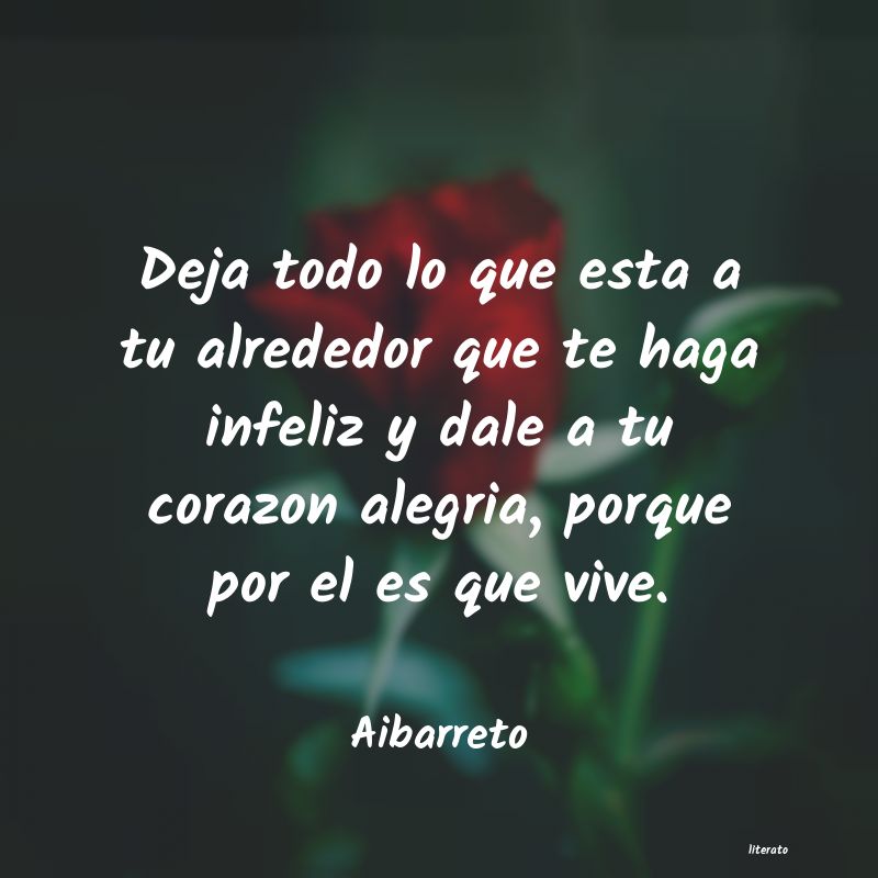 frases de Aibarreto