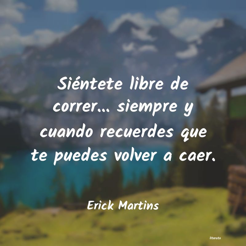 Frases de Erick Martins