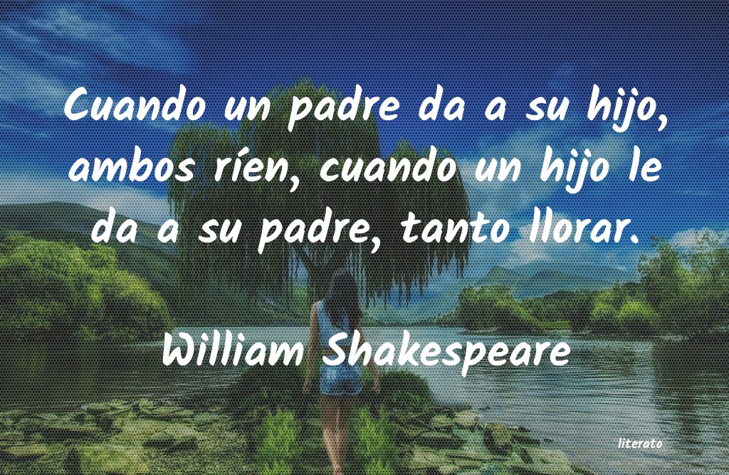 Frases de William Shakespeare