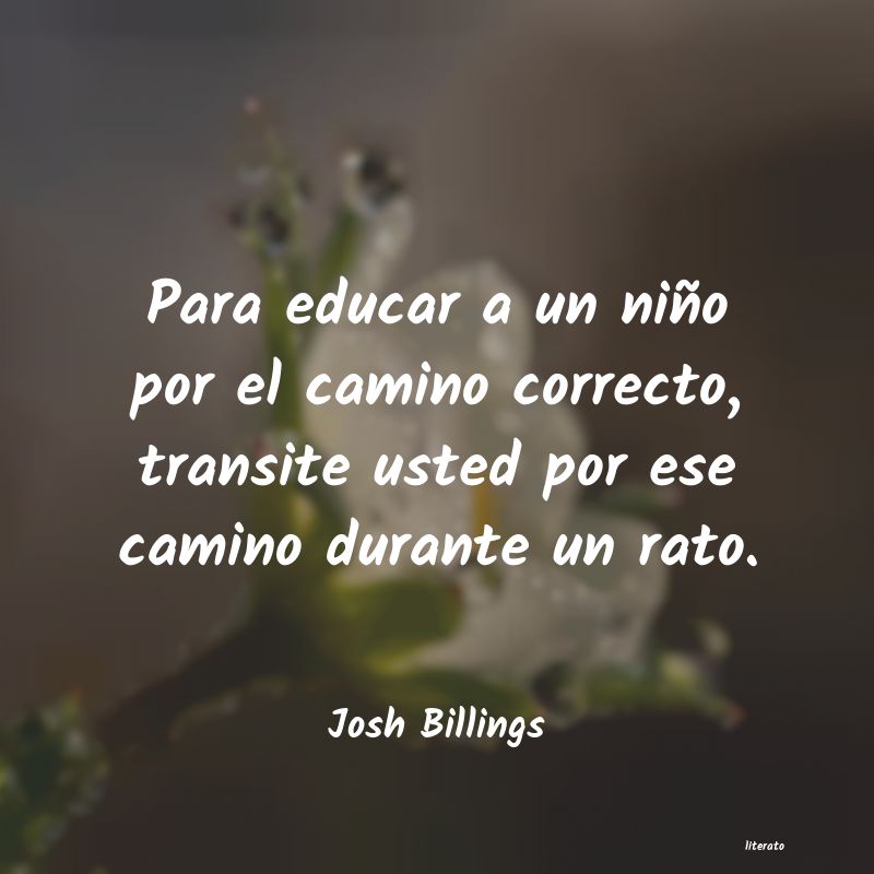 Frases de Josh Billings