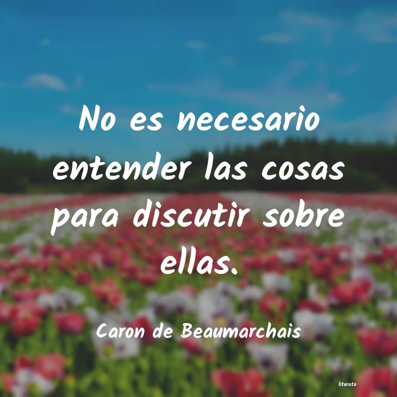 Frases de Caron de Beaumarchais