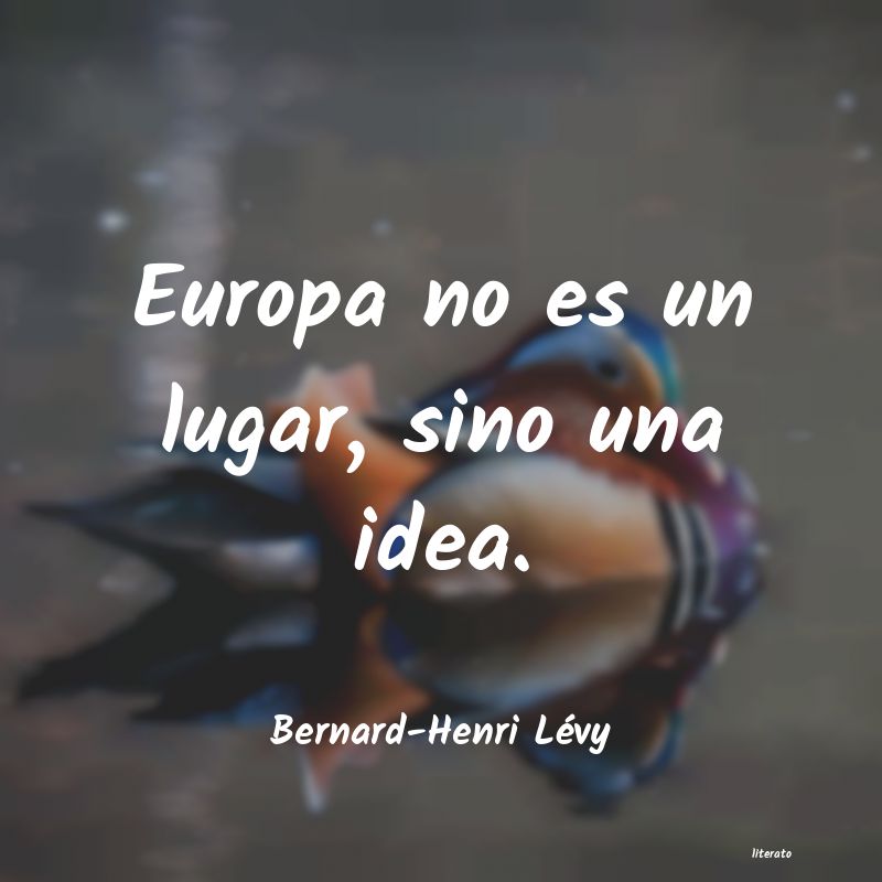 Frases de Bernard-Henri Lévy