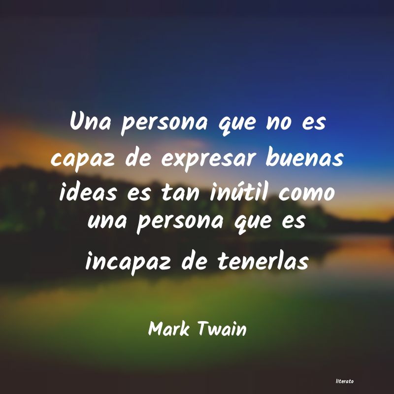 frases de Mark Twain