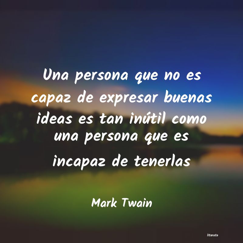 Frases de Mark Twain