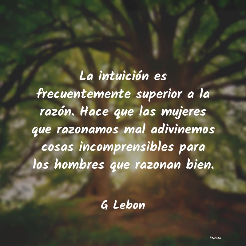 Frases de G Lebon