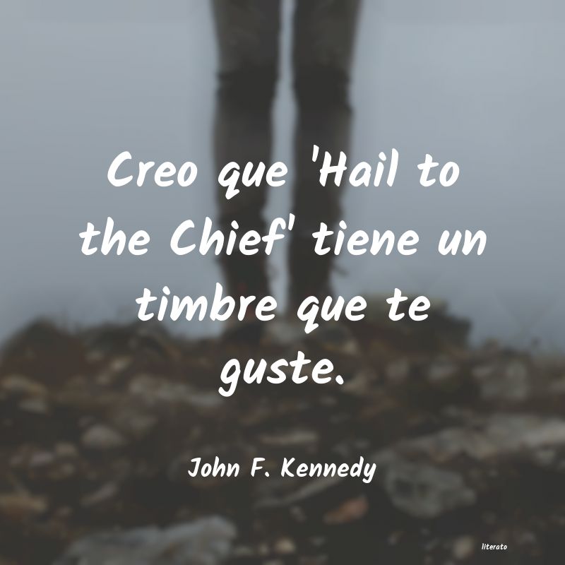 frases de John F. Kennedy
