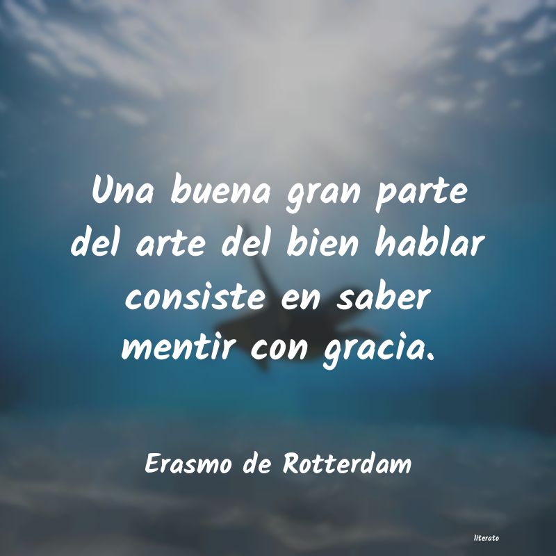 Frases de Erasmo de Rotterdam