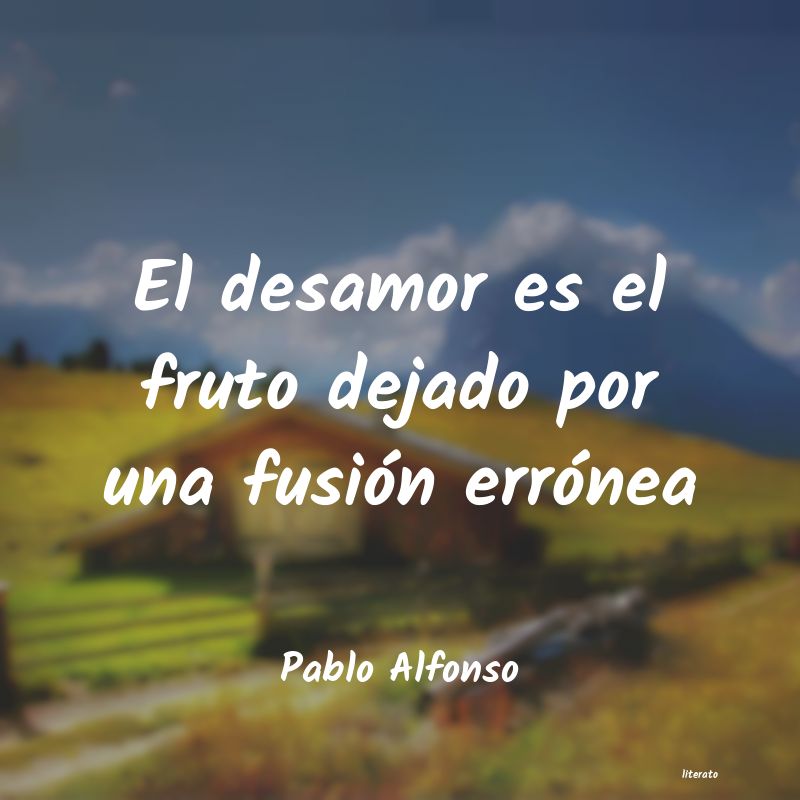 Frases de Pablo Alfonso