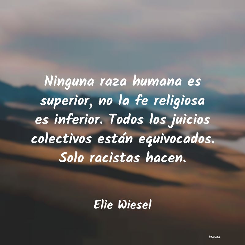 Frases de Elie Wiesel