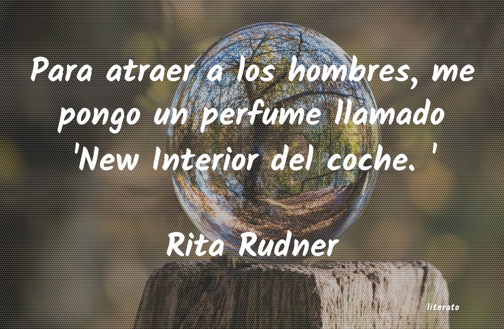 Frases de Rita Rudner