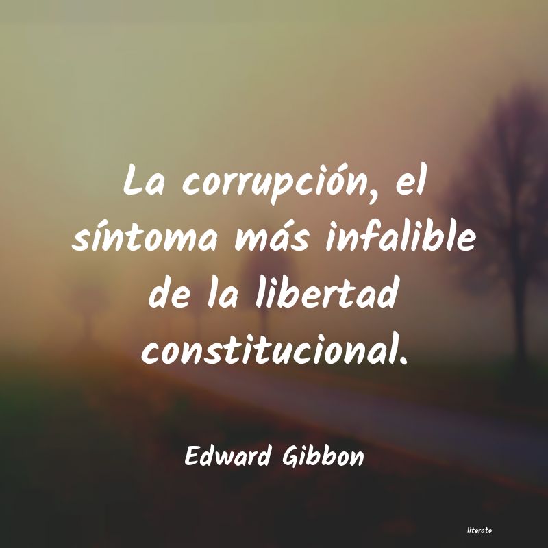 Frases de Edward Gibbon