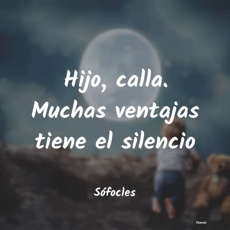 frases de Sófocles