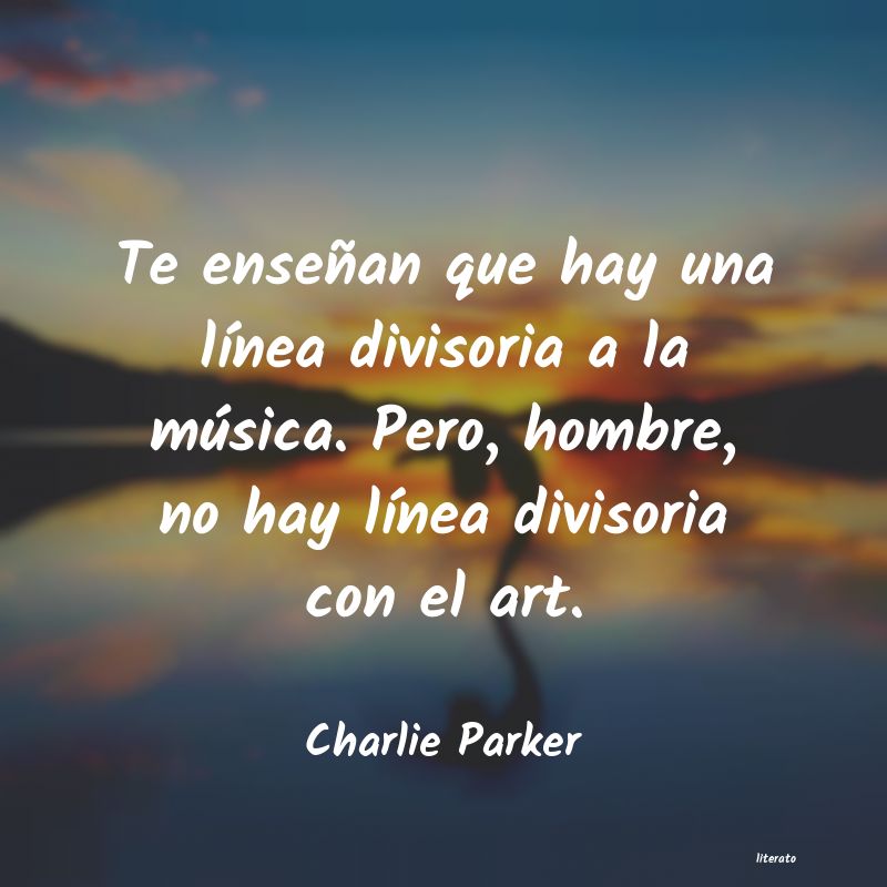 frases de Charlie Parker
